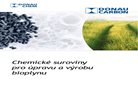 Katalog chemických surovin pro úpravu a výrobu bioplynu 